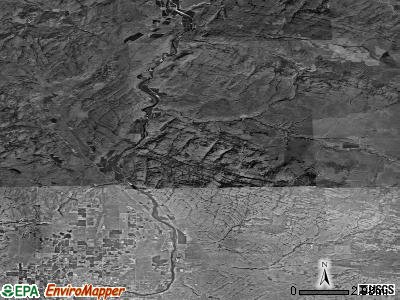 Zip code 98849 satellite photo by USGS
