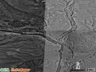 Zip code 98850 satellite photo by USGS