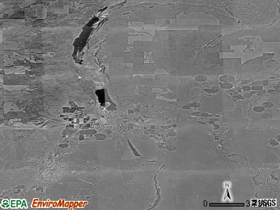 Zip code 98852 satellite photo by USGS