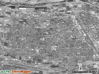 Zip code 98860 satellite photo by USGS