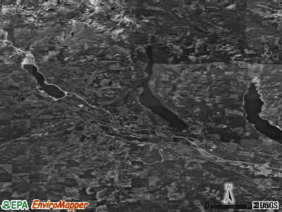 Zip code 98925 satellite photo by USGS