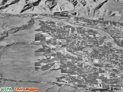 Zip code 98947 satellite photo by USGS