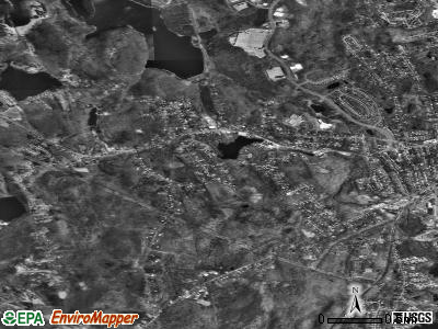 Zip code 01611 satellite photo by USGS