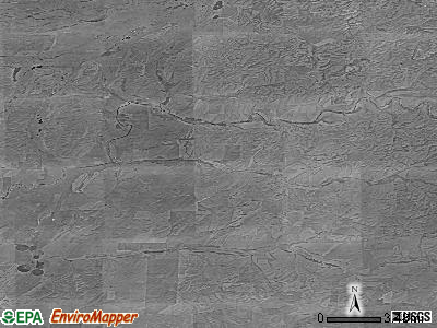 Zip code 99125 satellite photo by USGS