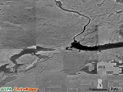 Zip code 99133 satellite photo by USGS