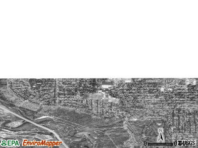 Zip code 99203 satellite photo by USGS