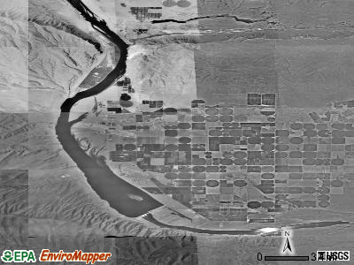 Zip code 99349 satellite photo by USGS
