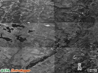 Zip code 12790 satellite photo by USGS