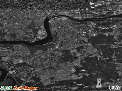 Zip code 12803 satellite photo by USGS