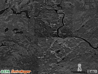 Zip code 12822 satellite photo by USGS