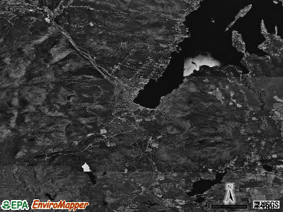 Zip code 12845 satellite photo by USGS