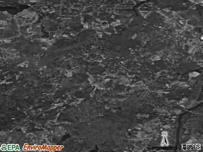 Zip code 01741 satellite photo by USGS