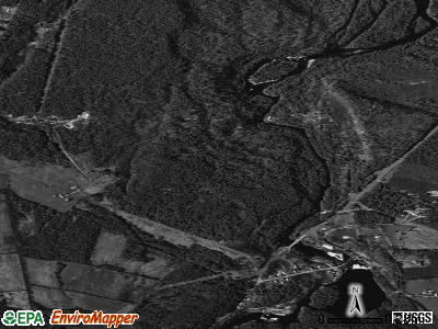 Zip code 12911 satellite photo by USGS