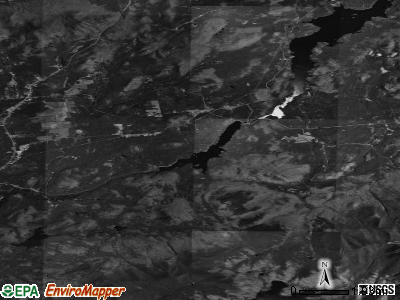 Zip code 12913 satellite photo by USGS