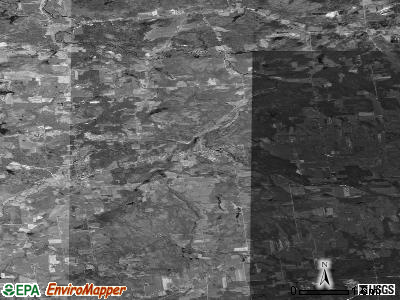 Zip code 12916 satellite photo by USGS