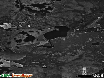 Zip code 12945 satellite photo by USGS