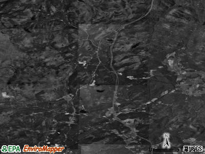 Zip code 12950 satellite photo by USGS
