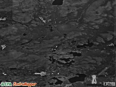 Zip code 12970 satellite photo by USGS