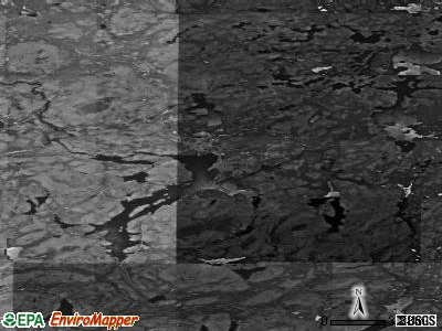 Zip code 12986 satellite photo by USGS
