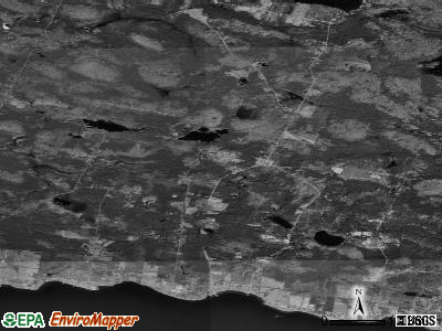 Zip code 13028 satellite photo by USGS