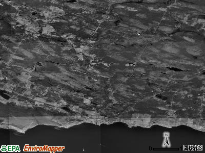 Zip code 13044 satellite photo by USGS