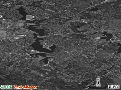 Zip code 01760 satellite photo by USGS