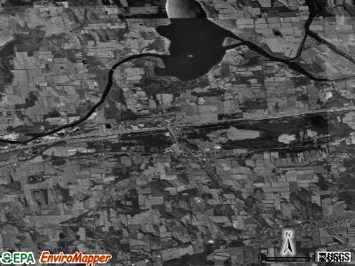 Zip code 13080 satellite photo by USGS