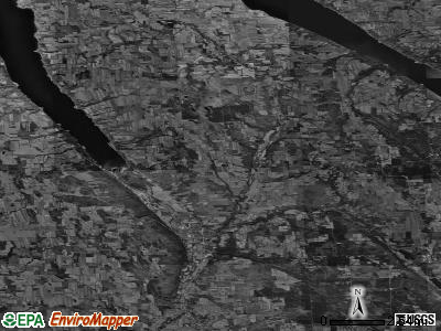 Zip code 13118 satellite photo by USGS