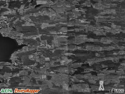 Zip code 13145 satellite photo by USGS