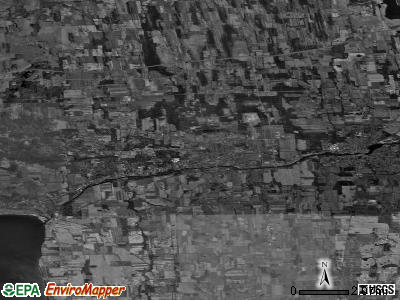 Zip code 13165 satellite photo by USGS