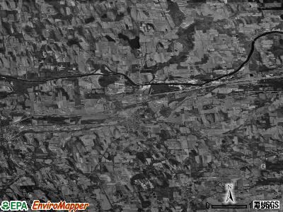 Zip code 13166 satellite photo by USGS
