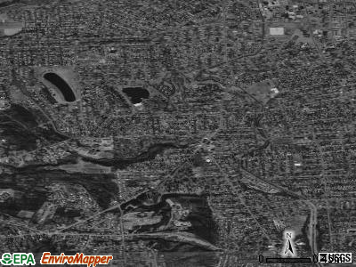 Zip code 13207 satellite photo by USGS