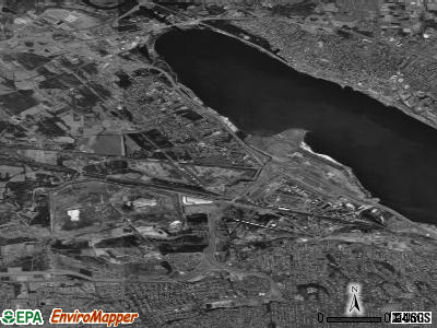 Zip code 13209 satellite photo by USGS