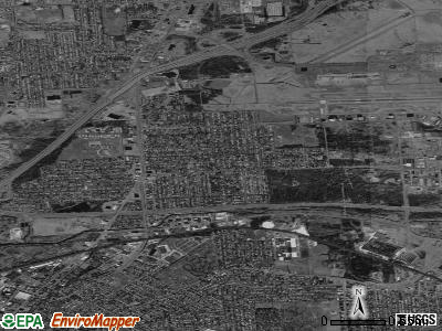 Zip code 13211 satellite photo by USGS