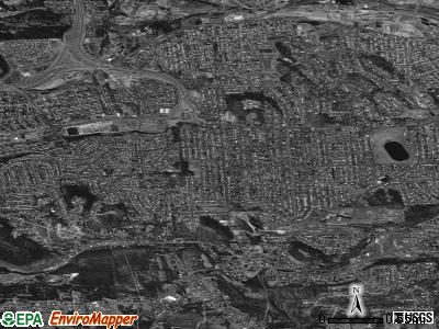 Zip code 13219 satellite photo by USGS