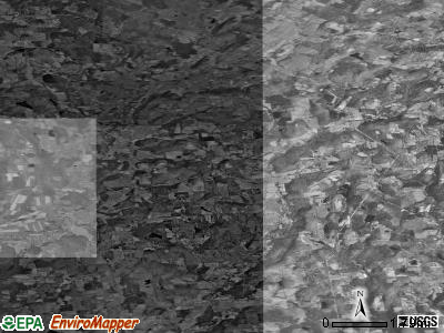 Zip code 13315 satellite photo by USGS