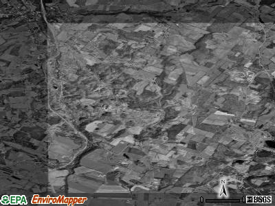 Zip code 13322 satellite photo by USGS