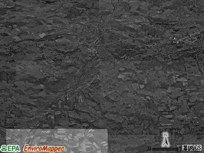 Zip code 13323 satellite photo by USGS