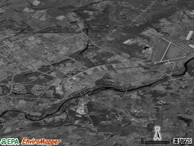 Zip code 13602 satellite photo by USGS