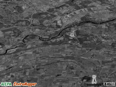 Zip code 13612 satellite photo by USGS