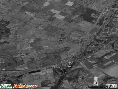 Zip code 13616 satellite photo by USGS