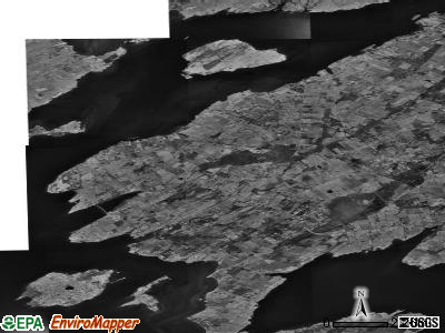 Zip code 13618 satellite photo by USGS