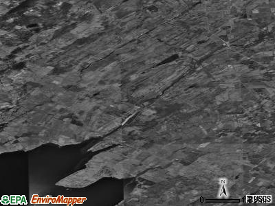 Zip code 13622 satellite photo by USGS