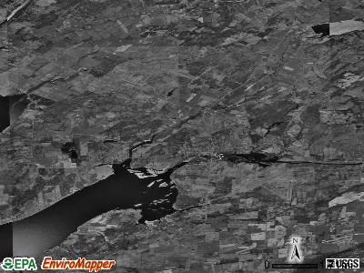 Zip code 13634 satellite photo by USGS