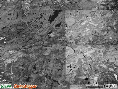 Zip code 13635 satellite photo by USGS