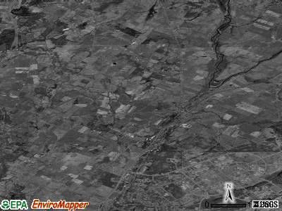 Zip code 13637 satellite photo by USGS