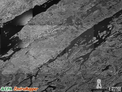 Zip code 13646 satellite photo by USGS