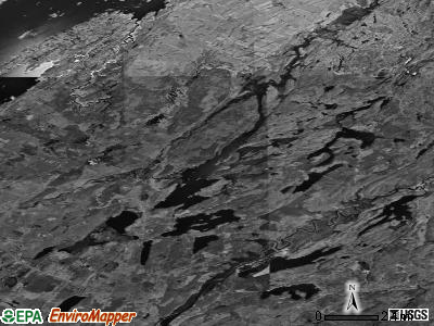 Zip code 13679 satellite photo by USGS