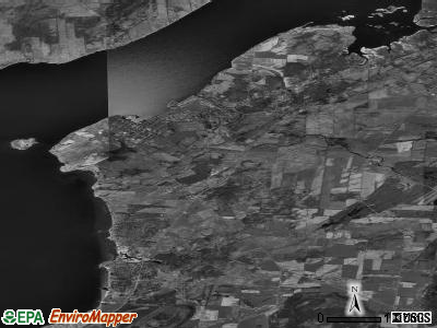 Zip code 13685 satellite photo by USGS
