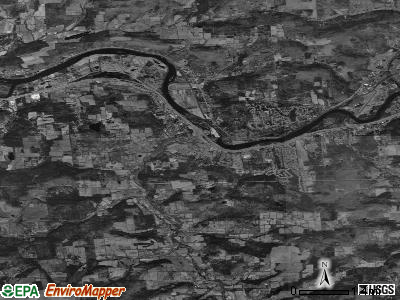 Zip code 13732 satellite photo by USGS